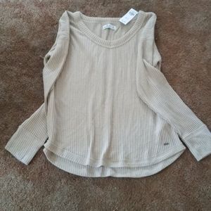 Hollister Tan pullover